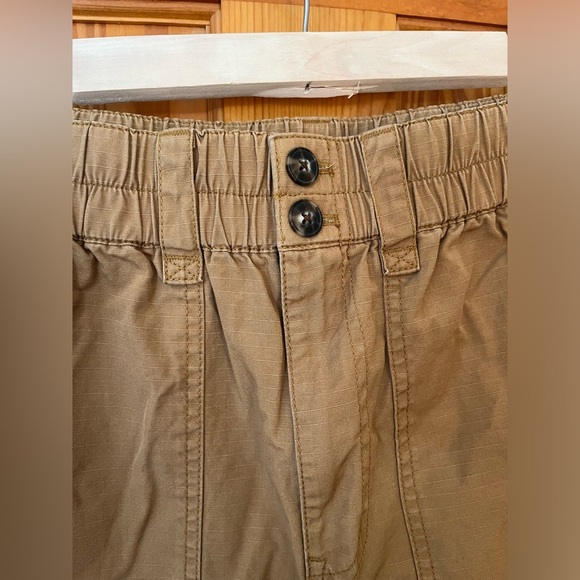 Madewell Cotton Ripstop Pull-On Straight Cargo Pants - Picture 4 of 10